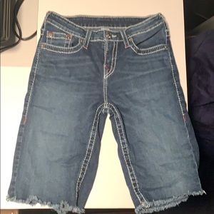 True Religion Jean Shorts